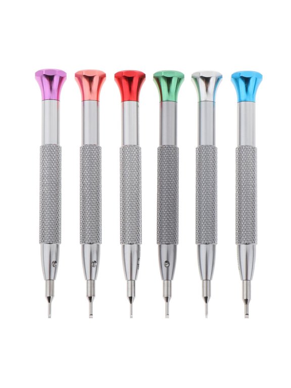 6Pcs Small Screwdriver Kit Watchmakers Watch Tools Watchmaker Screwdriver Set