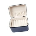 thumbnail image 1 of FVDPWYE 7 Slots Bangle Box Bracelet Holder Showcase Packaging Portable Rectangle Jewelry blue, 1 of 9