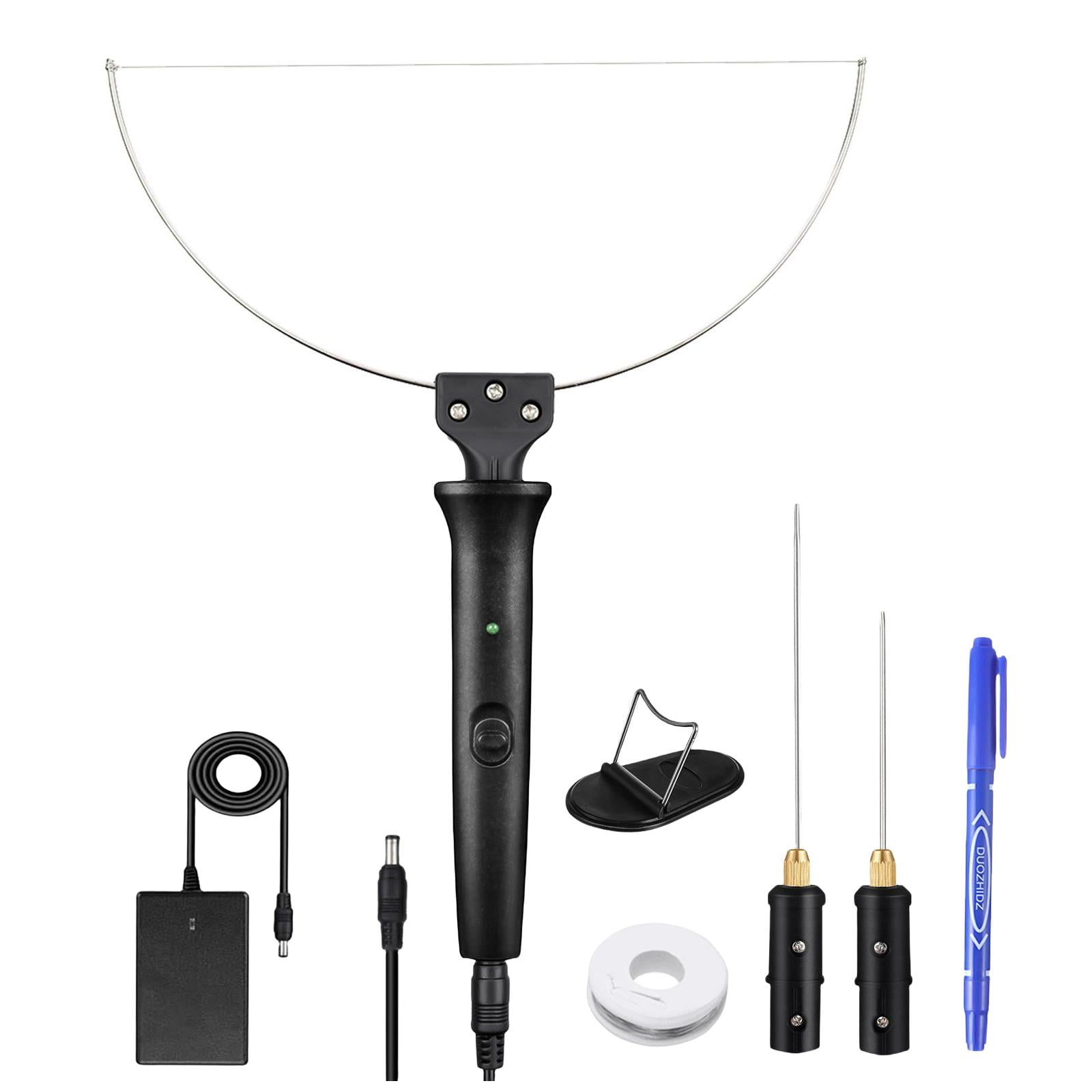 FVDPWYE 8 Pieces Set Electric Foam Cutter Pen 4 in 1 18W Polyethylene Carving Cutter Pen