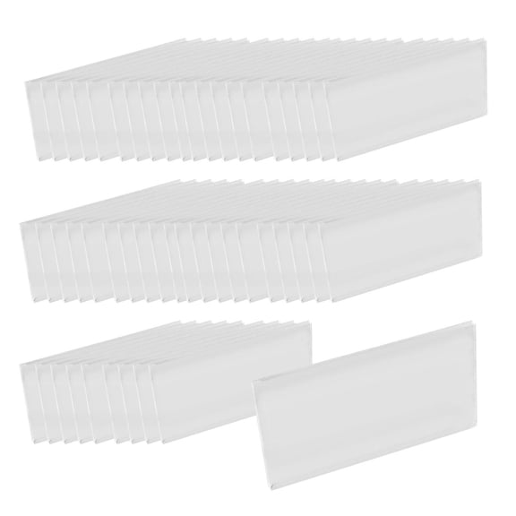 FVDPWYE Acrylic Tiles Plates DIY Message Cards Extra Thick Wedding Seating Cards Acrylic 50pcs