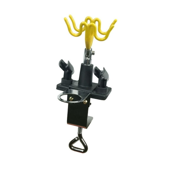 FVDPWYE Airbrush Holder Model Coloring Accessories for Desktop Sturdy Airbrush Stand Yellow