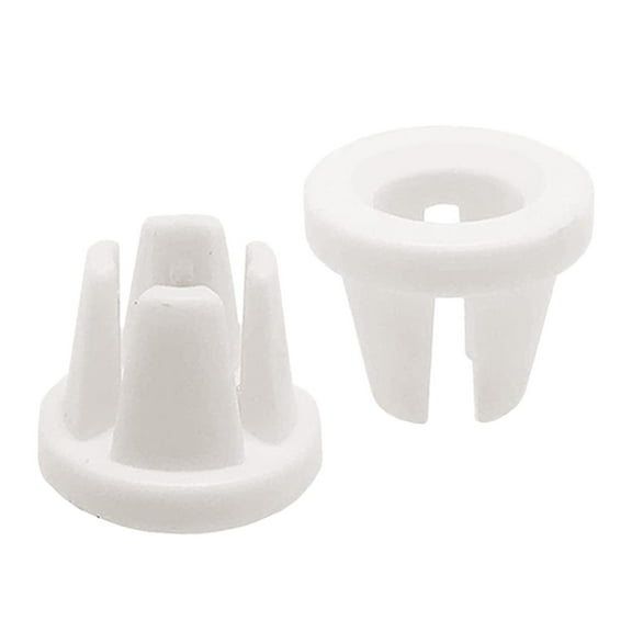 FVDPWYE Auxiliary Sewing Spool Cap Replacement Sewing Part Plastic White Heavy Duty 2Pcs