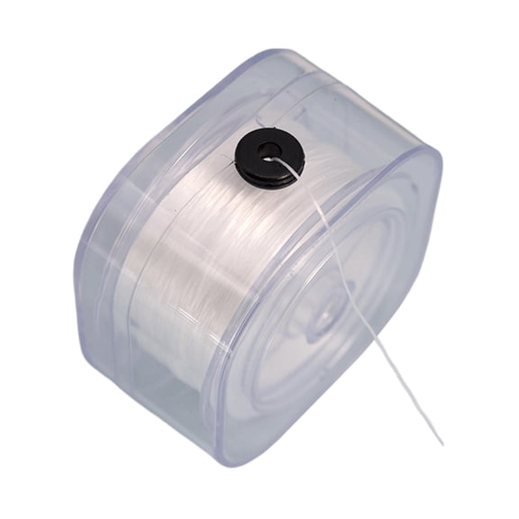 FVDPWYE Beading Cord Elastic String 0.6mm 120M Invisible Beading Cords Ornaments Hanging