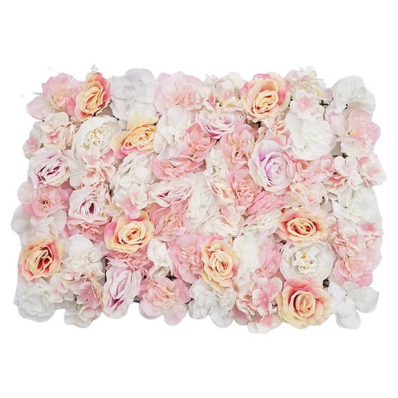 FVDPWYE Blossom Flower Wall Panel Home Wedding Photo Backdrop Road Floral Decoration Champagne