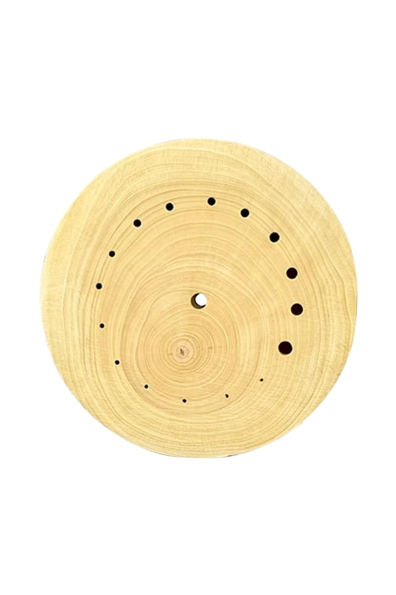 Boxwood Watch Repair Pad Movement Holder Anti-slip Watch Hand System Repair Pad 76.1MM