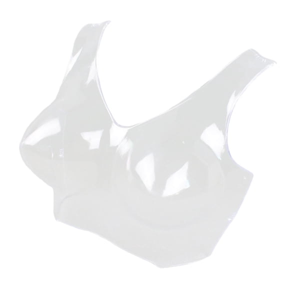 FVDPWYE Bra Display Stand Reusable Bra Mannequin for Display for Dressing Room Store Transparent