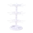 thumbnail image 1 of FVDPWYE Bracelet Display Stand 3 Tier Versatile for Home Organization Earrings Watch White, 1 of 9