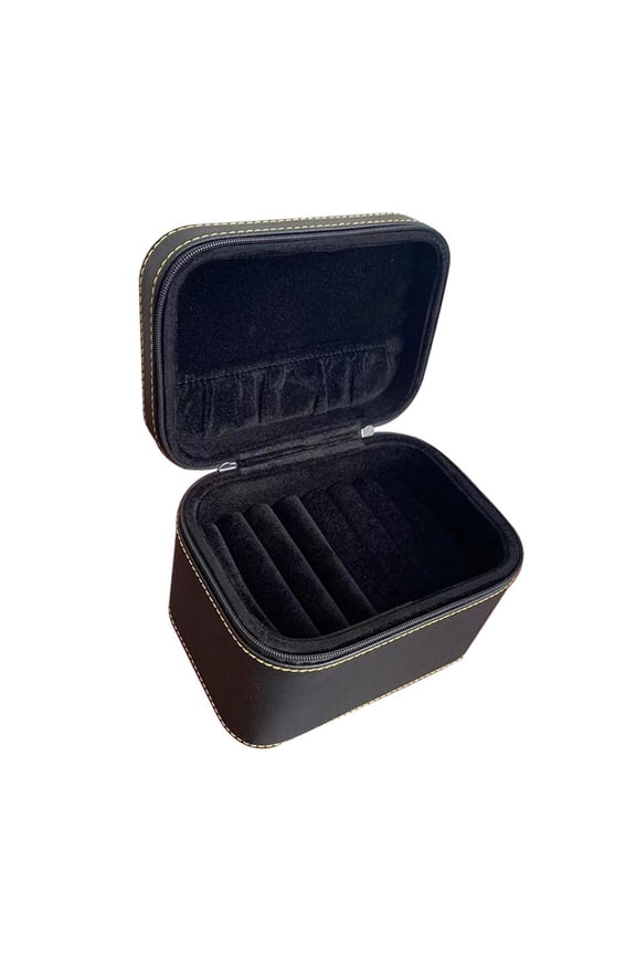 Bracelet Organizer Storage Box 7 Slots Holder Case PU Leather Portable for Women