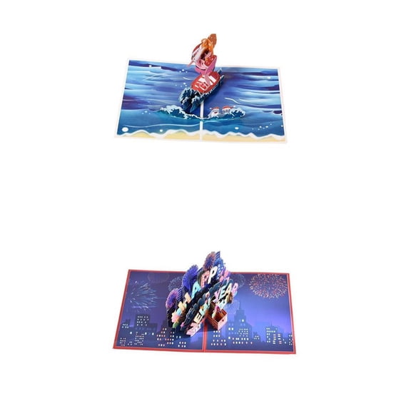 FVDPWYE Cards Postcards Envelopes 3D Funny for Trees