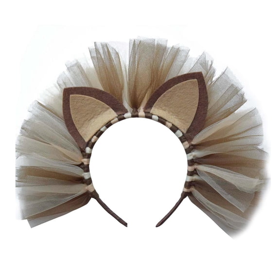 FVDPWYE Cat Ear Headband Headdress Funny Gifts Women Girls Animal Hairband for Christmas