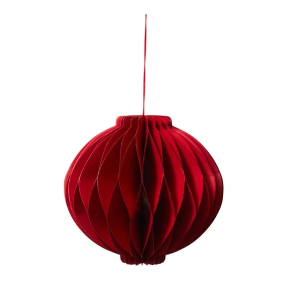FVDPWYE Chinese New Year Lantern Decoration 2025 Red Paper Lantern Indoor Party Supplies Type B