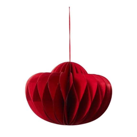 FVDPWYE Chinese New Year Lantern Decoration 2025 Red Paper Lantern Indoor Party Supplies Type D