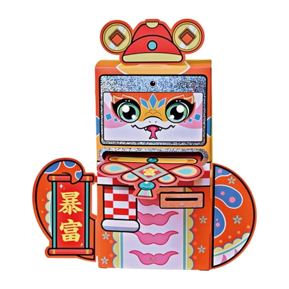 FVDPWYE Chinese New Year Red Envelope Hongbao Lunar New Year Unique Money Dispensing Box