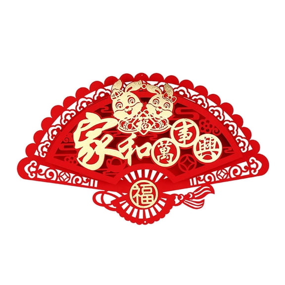 FVDPWYE Chinese Style Spring Festival Decoration Decorative Props Feng Shui Handmade for Harmony