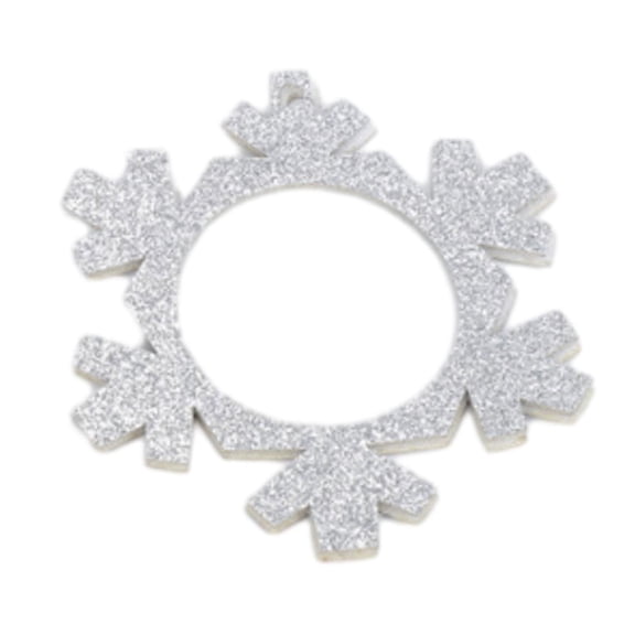 FVDPWYE Christmas Photo Frame Hanging Ornament, Mini Hanging Photo Frame, Christmas Tree White