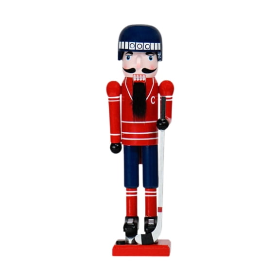 FVDPWYE Christmas Wood Sportsman Nutcracker Height 36cm Hand Painted Xmas Puppet Toy for