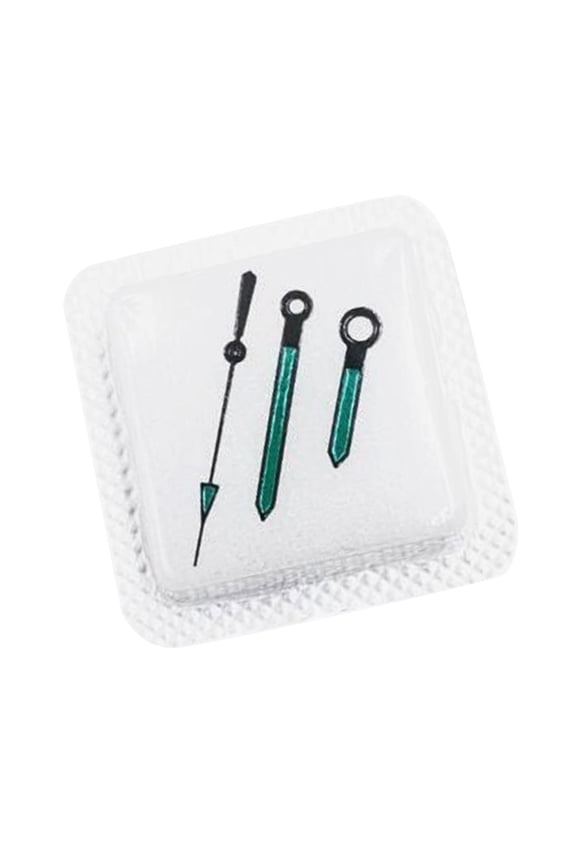 Clock Hand Repair Tool Set Alloy Steel Parts Repair Easy to Install Modification green