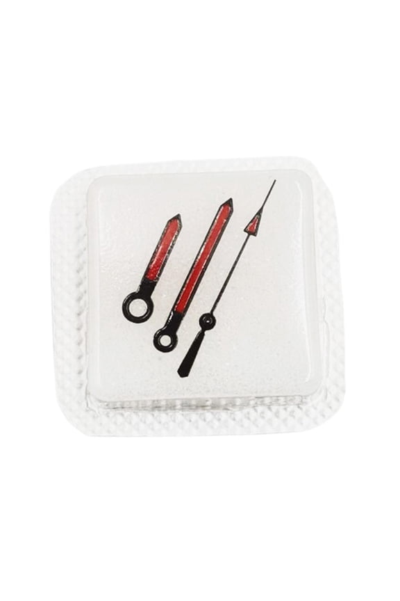 Clock Hand Repair Tool Set Alloy Steel Parts Repair Easy to Install Modification red
