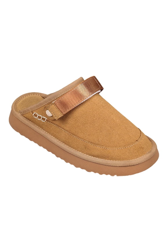 Clogs Adjustable Strap Adults Men Women Closed Toe AntiSlip Autumn Comfort Mules 40