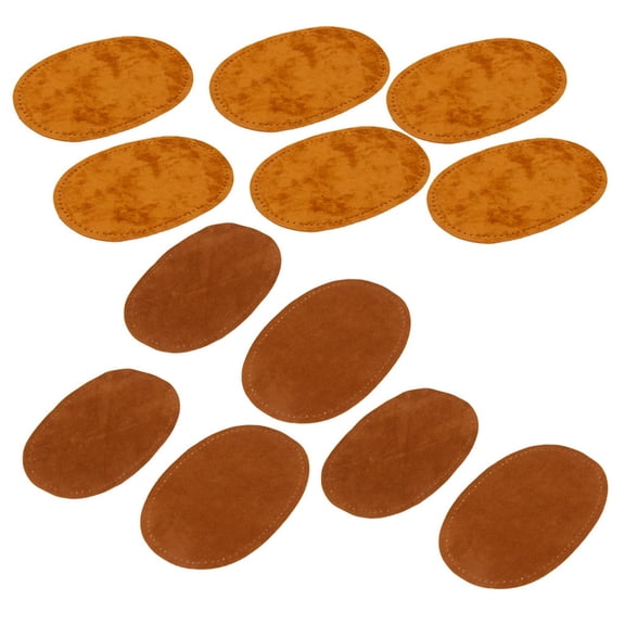 FVDPWYE Cloth Sew On Elbow Knee Patches Sewing Craft for Jacket Clothing Sewing Supplies Camel Brown
