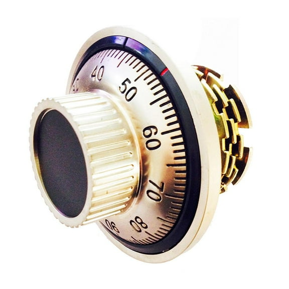 FVDPWYE Coded Dial Lock 4 Disc Jewelry Safe Box Cutaway Cabinet Combination Lock