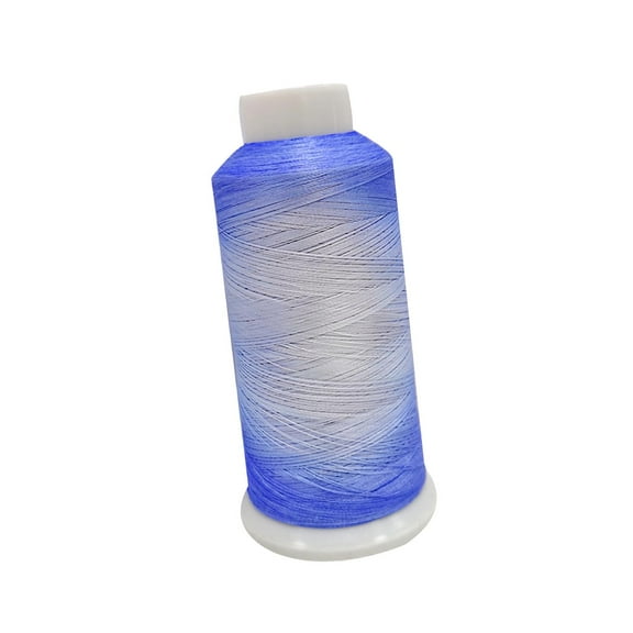 FVDPWYE Color Changing Thread, Embroidery, Sewing Thread, Supplies Polyester for Blanket Dark Blue