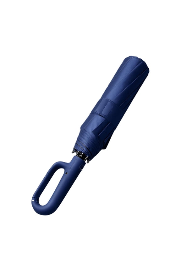 Compact Umbrella Sun Protection Travel Accessories Women's Automatic Opening And Blue