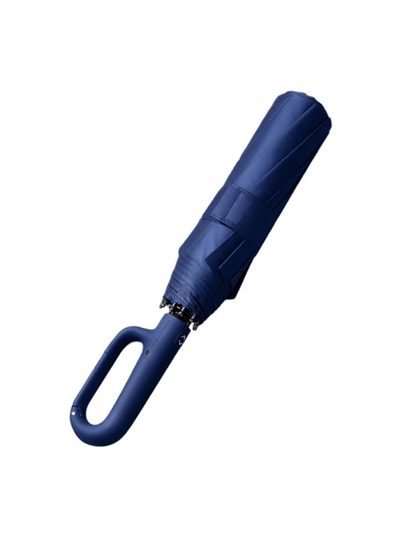 Compact Umbrella Sun Protection Travel Accessories Women's Automatic Opening And Blue