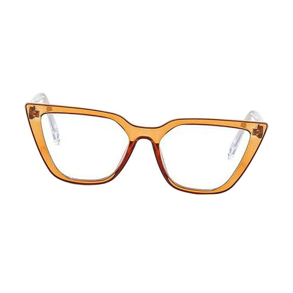 FVDPWYE Computer Eyewear Gaming Goggles Blue Light Blocking Glasses for Men Unisex Teens Brown