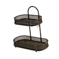 thumbnail image 1 of FVDPWYE Cosmetic Holder Standing Shelf, Makeup Organiser, 2 Tier Skincare Organiser, Bathroom Countertop Organizer for Kitchen Vanity Black, 1 of 9