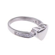 FVDPWYE Crystal Inlay Heart Urn Ring Memorial Keepsake Jewelry Rembrance Finger Ring