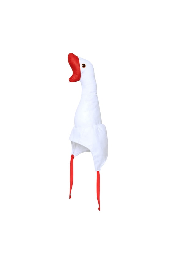 Cute Plush Goose Hat with Cartoon Design for Selfies, Birthdays, Costume Parties