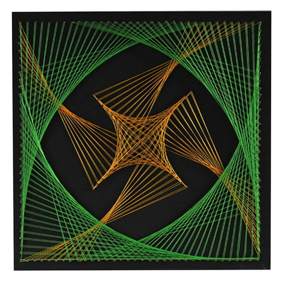 FVDPWYE DIY String Art Kit | Geometry String Art | DIY Kit with All Supplies | Craft Kit