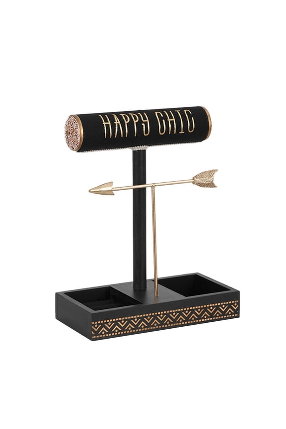 Deluxe Tabletop Jewelry Organizer Stand Jewelry Rack Hanging Necklace Holder