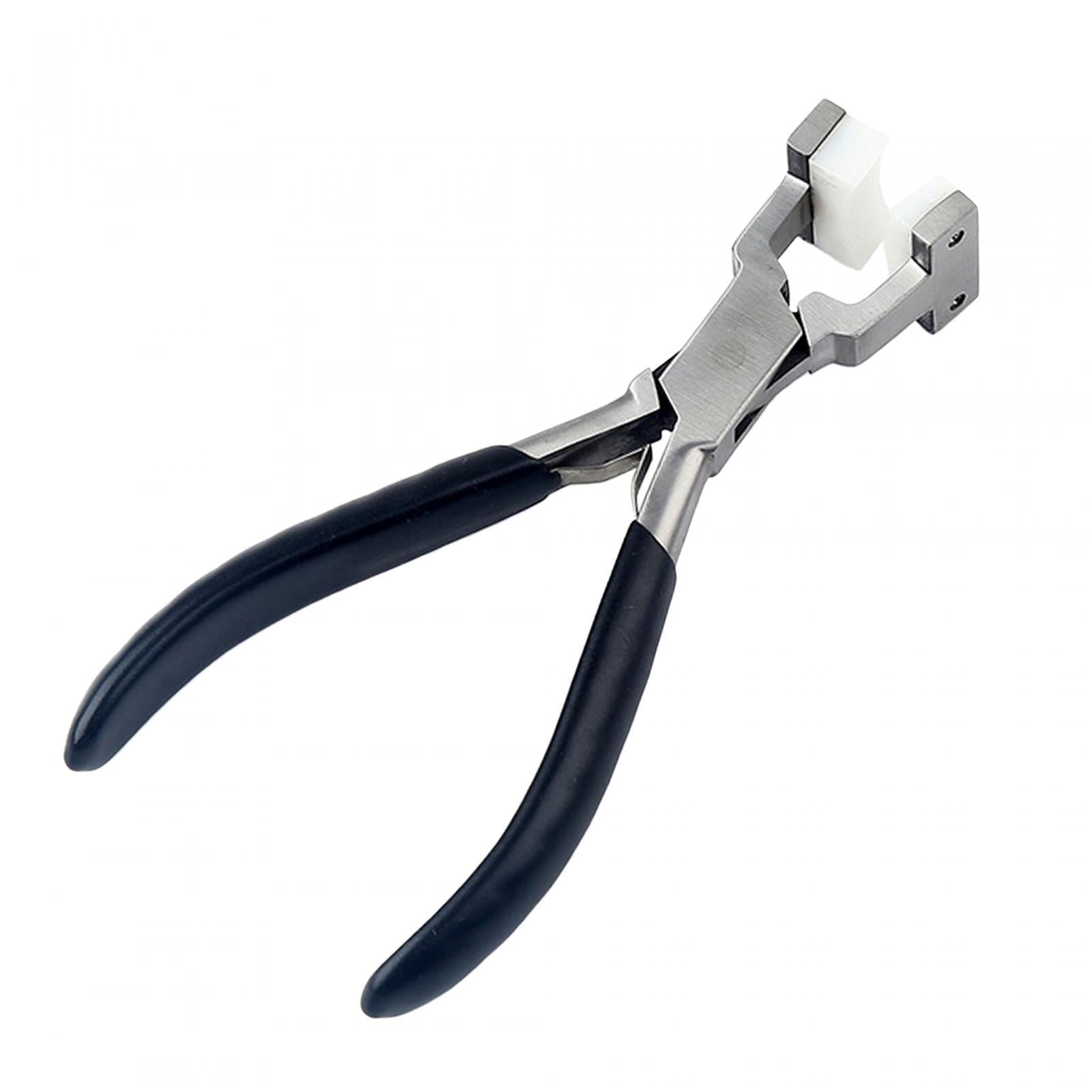 FVDPWYE Double Nylon Jaw Pliers Jaw Plier Anti Rust Steel Bead Crimping Plier Jewelry Style C