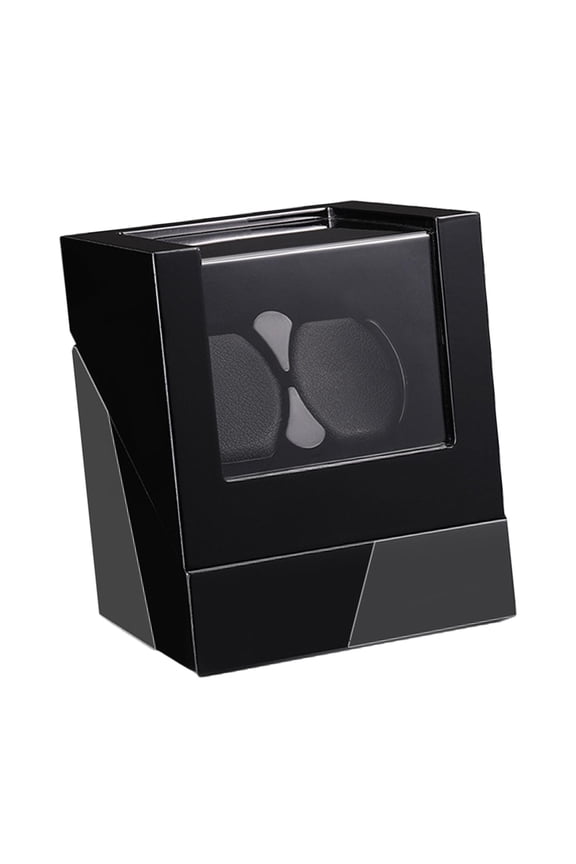 Double Watch Winders ,Watch Display Box ,USB with Quiet Motor Winding Box ,Watch Style A