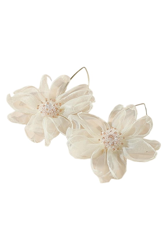 Drop Earrings Flowers Dangle Tassel Ear Stud Ear Loops Jewelry Sophisticated for