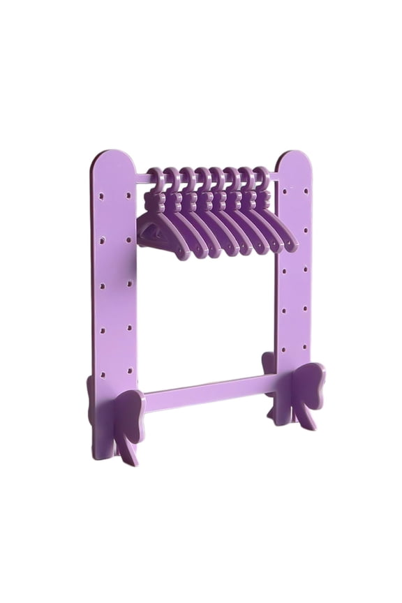 Earring Holder Stand Earring Hanger Rack Jewelry Display Stand Jewelry Organizer Dark violet