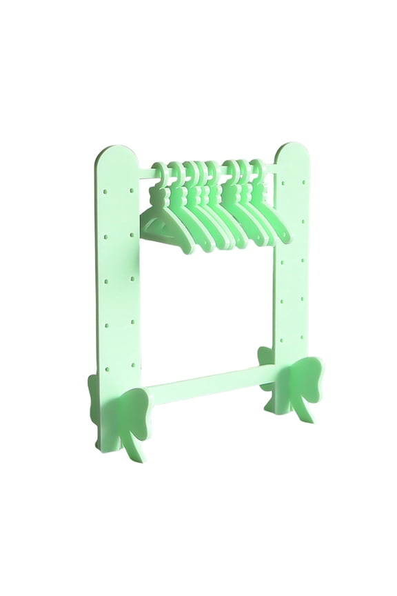Earring Holder Stand Earring Hanger Rack Jewelry Display Stand Jewelry Organizer Green