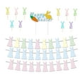 FVDPWYE Easter Banner Decorations Easter Banner Easter Bunting Banner ...