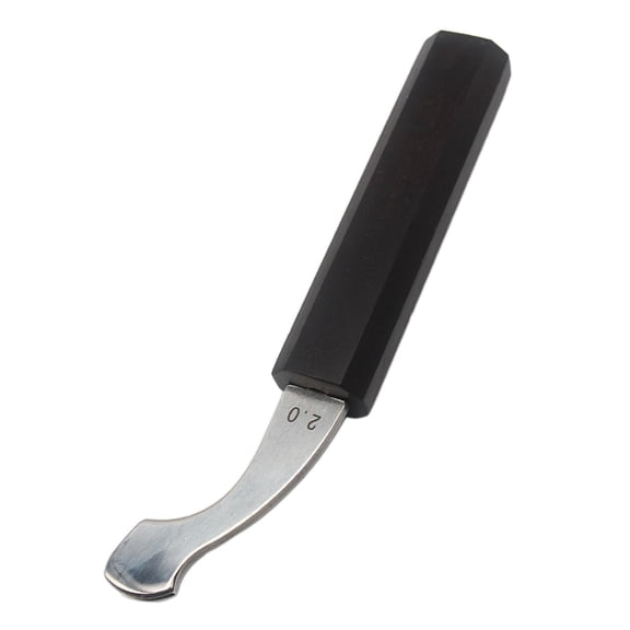 FVDPWYE Edge creasing tool, edge creasing tool, flat slotted edge linear edging tool for 2.0mm