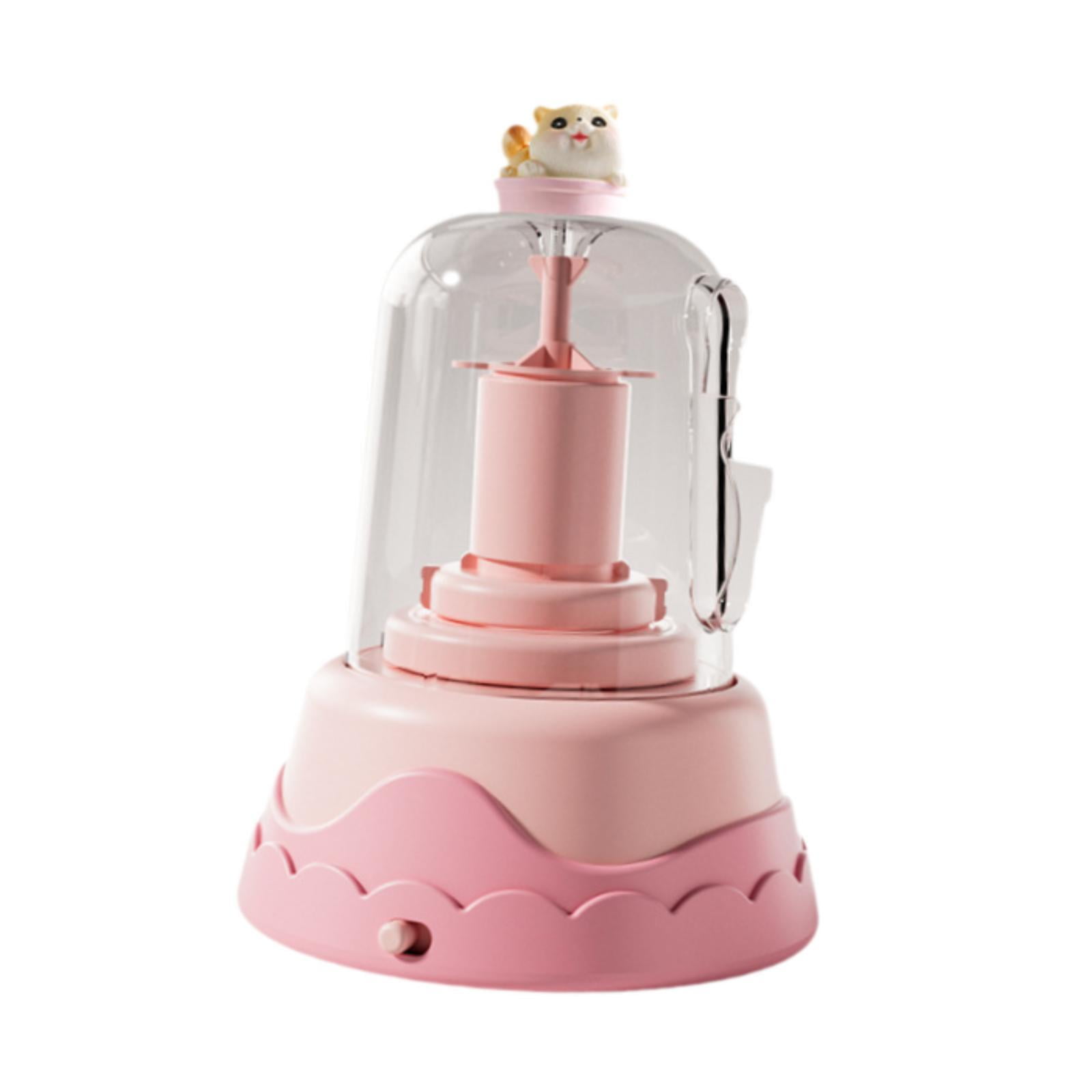 FVDPWYE Electric Pottery Wheel for Kids Complete Kit Educational Toy Pottery Machine for Pink