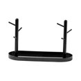 thumbnail image 1 of FVDPWYE Entryway Tray Key Bowl Elegant Storage Holder Jewelry Dish Organizer for Desktop Black Double, 1 of 9