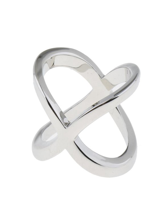 Fashion Scarf Ring Gifts Women Solid Copper Buckle Brooch Clips For Silk Scarves S