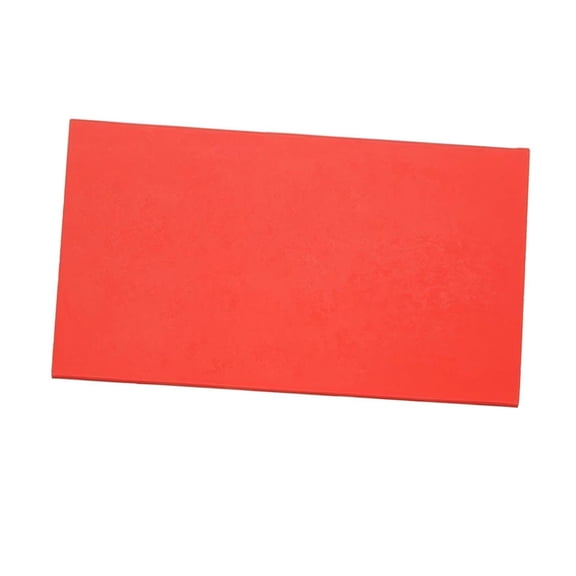 FVDPWYE Flexible Heat Resistant Silicone Rubber Sheet High Temperature Glossy Finish Red 29x38cm