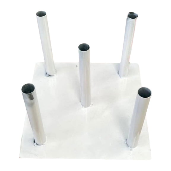 FVDPWYE Flower Pole Display Stand Base Reusable Heavy Duty Flower Holder Rack for Home Five Poles