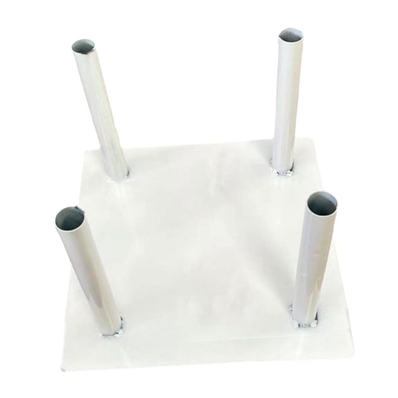 FVDPWYE Flower Pole Display Stand Base Reusable Heavy Duty Flower Holder Rack for Home Four Poles