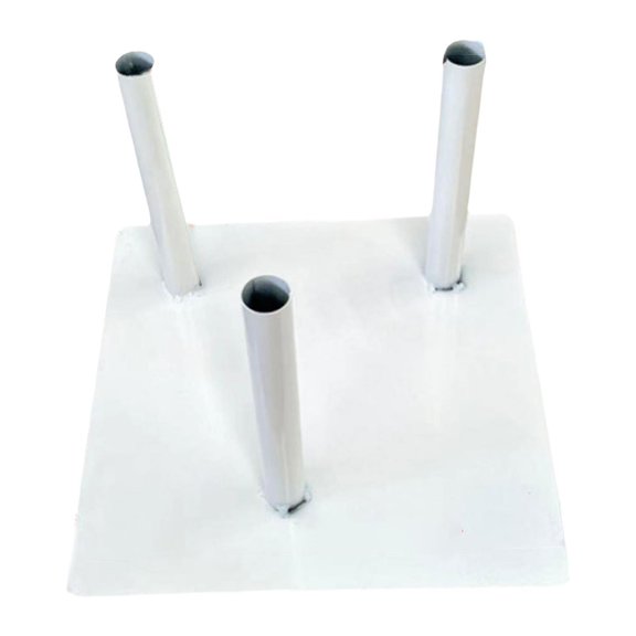 FVDPWYE Flower Pole Display Stand Base Reusable Heavy Duty Flower Holder Rack for Home Three Poles
