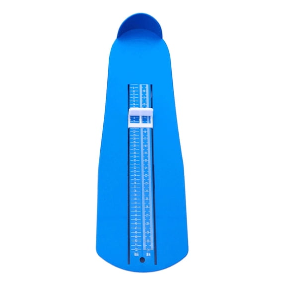 FVDPWYE Foot Measurement Device Apply to Adults Kids, Shoe Foot Length Measuring Device, Ligh Blue