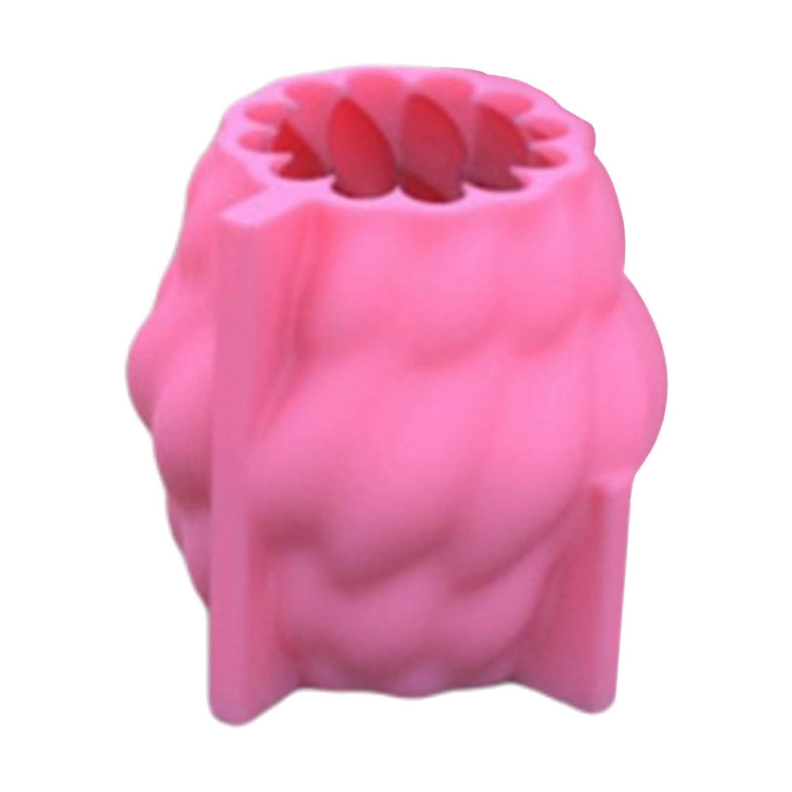 FVDPWYE Geometric Pillar Candle Mold Scented Candle Making Resin Plaster Mould Wax Molds